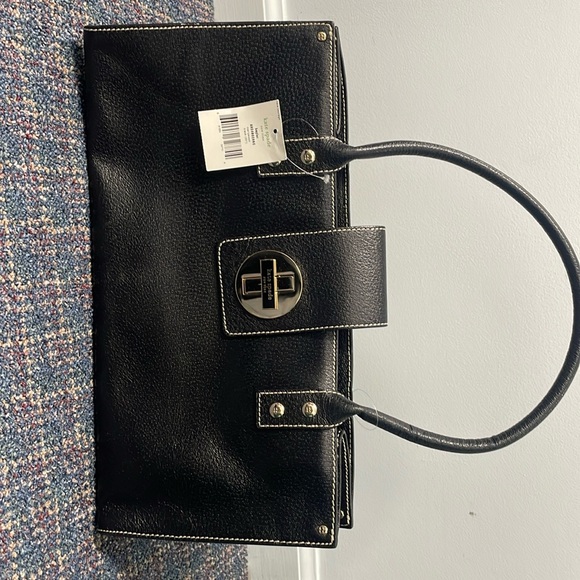 Kate Spade Baylor Merrywood Black Shoulder Bag - Picture 4 of 14